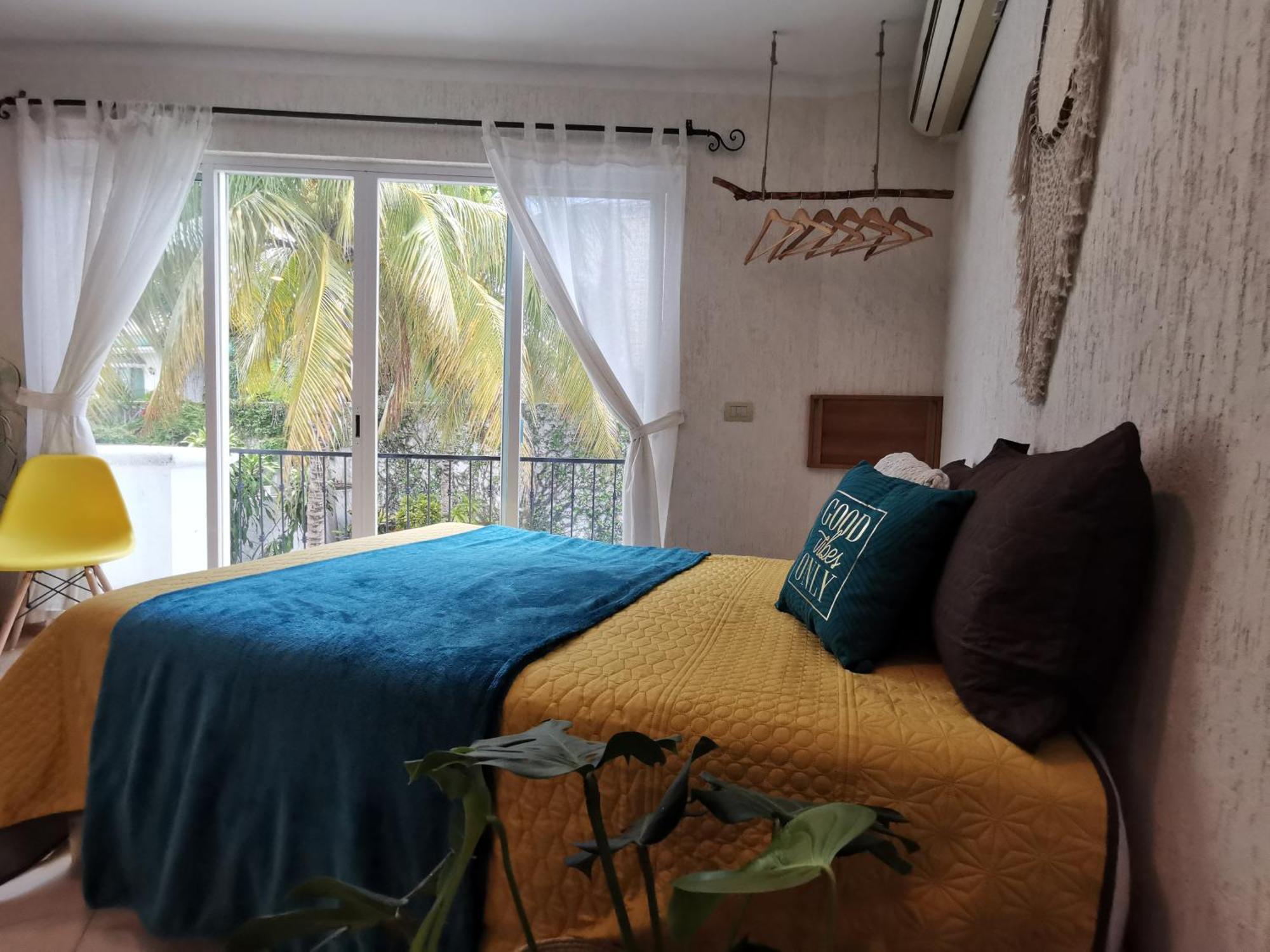 Beautiful & Cozy Near Beach Apartment Pool & Kingsize Bed แคนคูน ห้อง รูปภาพ