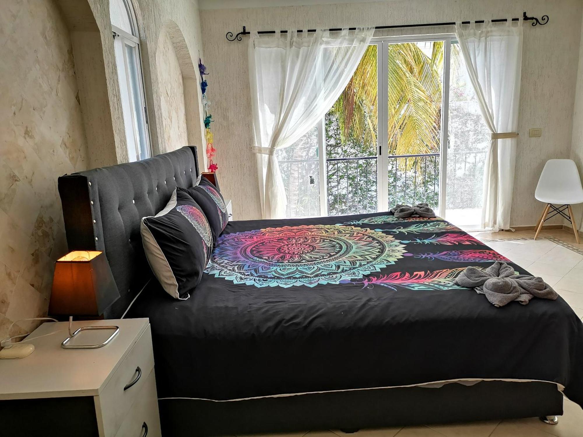 Beautiful & Cozy Near Beach Apartment Pool & Kingsize Bed แคนคูน ห้อง รูปภาพ
