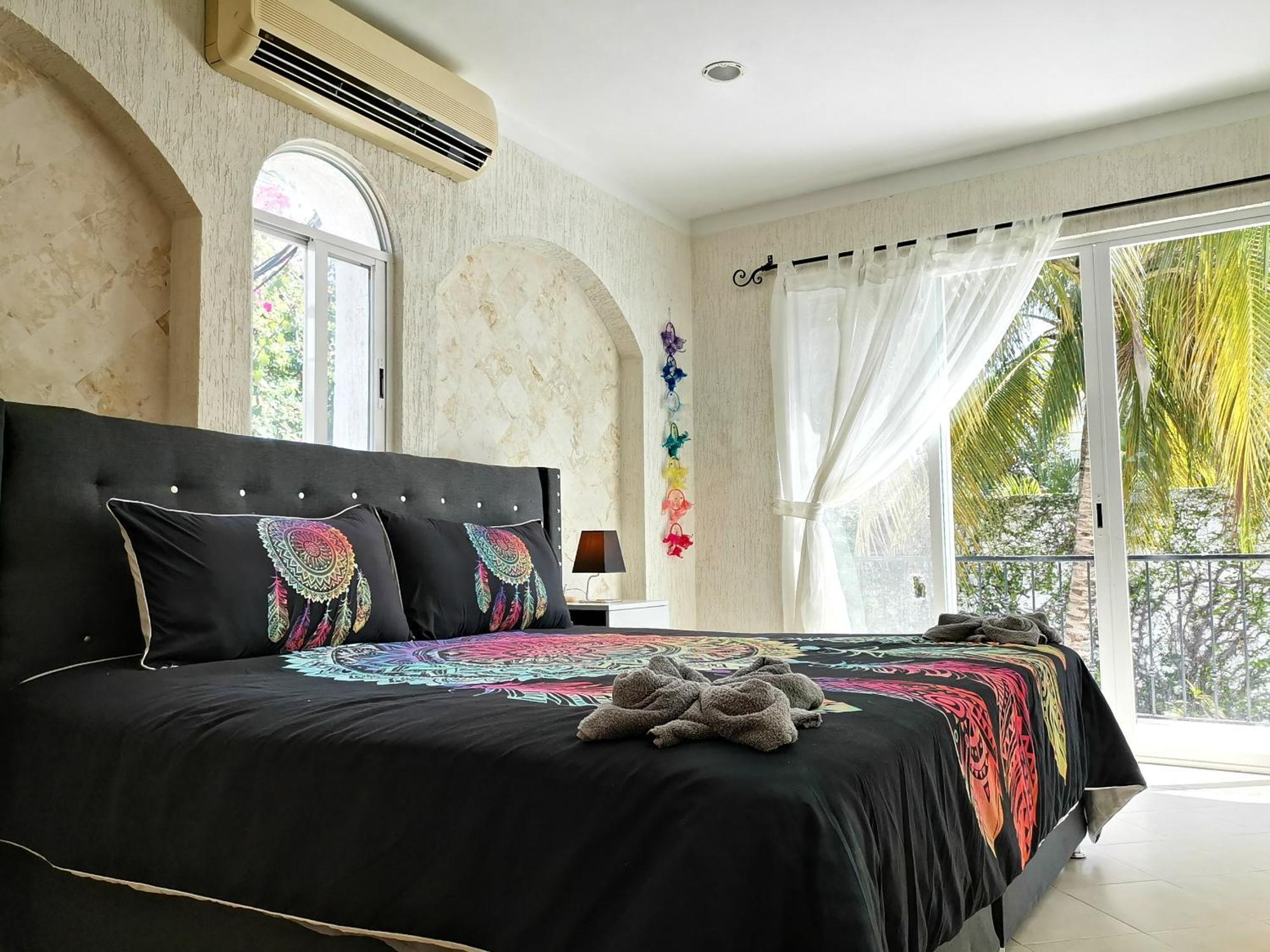 Beautiful & Cozy Near Beach Apartment Pool & Kingsize Bed แคนคูน ห้อง รูปภาพ