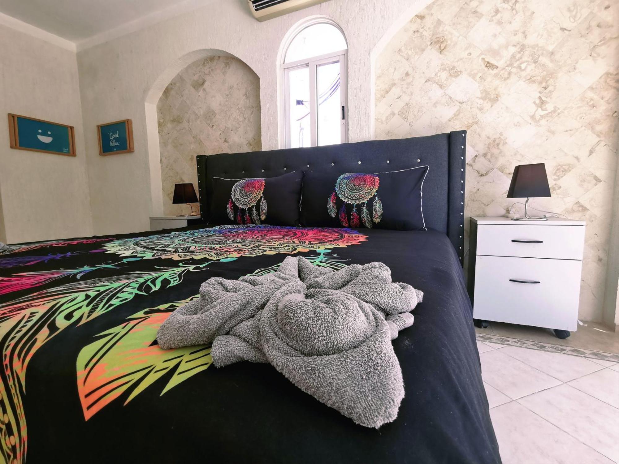 Beautiful & Cozy Near Beach Apartment Pool & Kingsize Bed แคนคูน ห้อง รูปภาพ